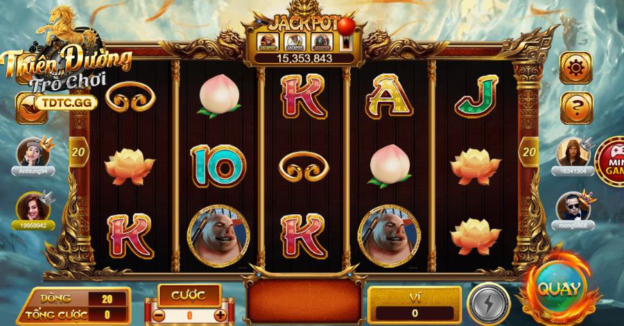 Trải nghiệm quay hũ kỳ bí với Tây Du Ký