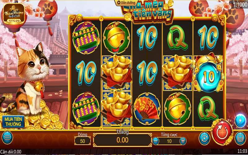 Game Đưa Vàng Cho Mèo đặc sắc