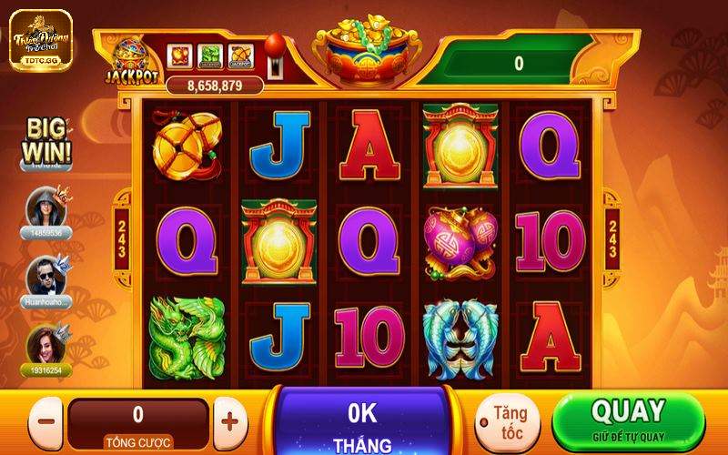 Trò chơi Slot ăn tiền thật